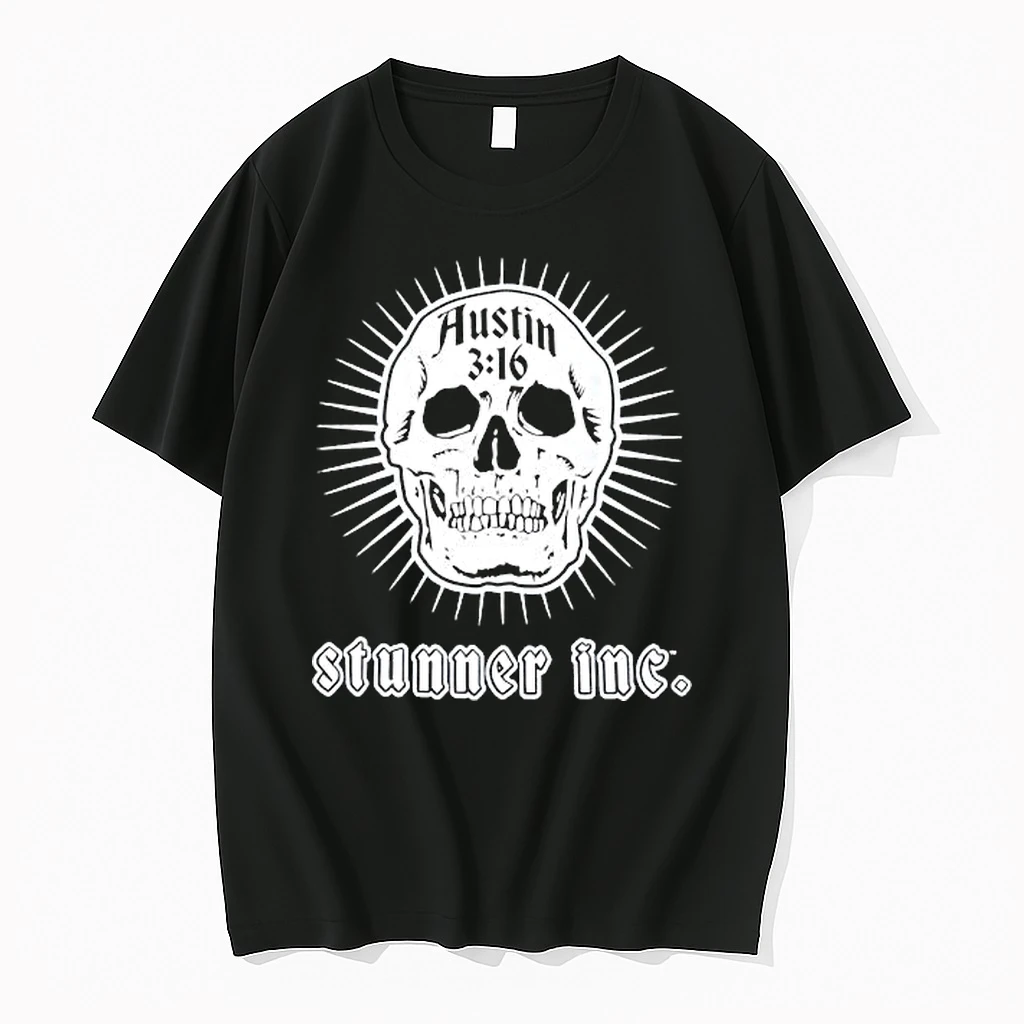 Stone Cold Steve Austin 316 Skull Stunner Inc Wrestling Shirts