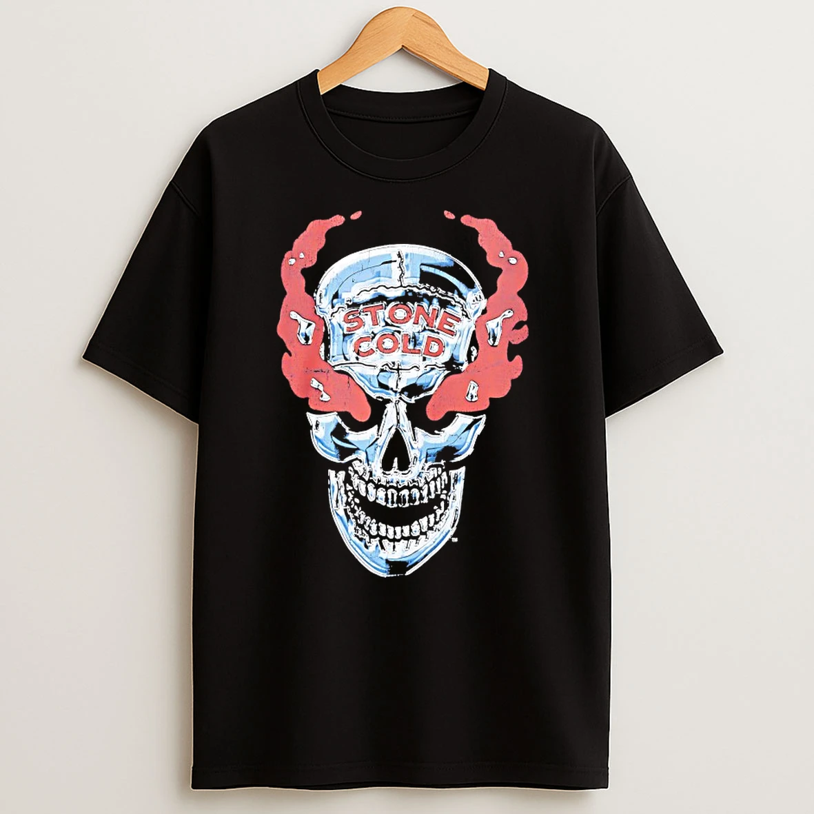 Stone Cold Steve Austin Chrome Skull Shirts