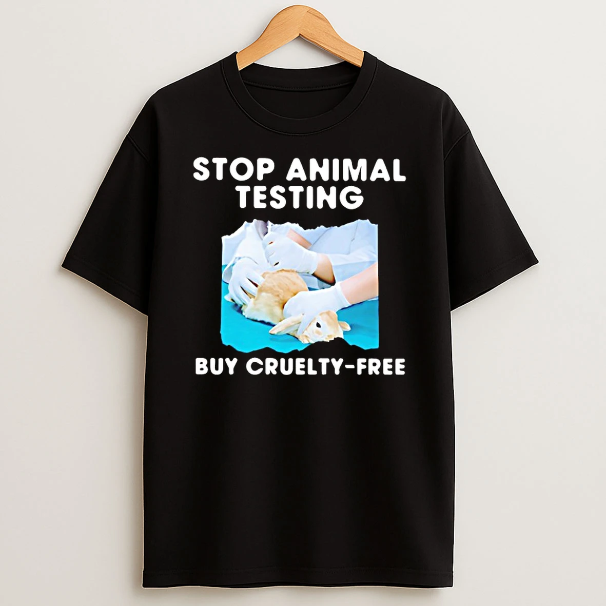 Stop Animal Testing Buy Cruelty Free Shirts