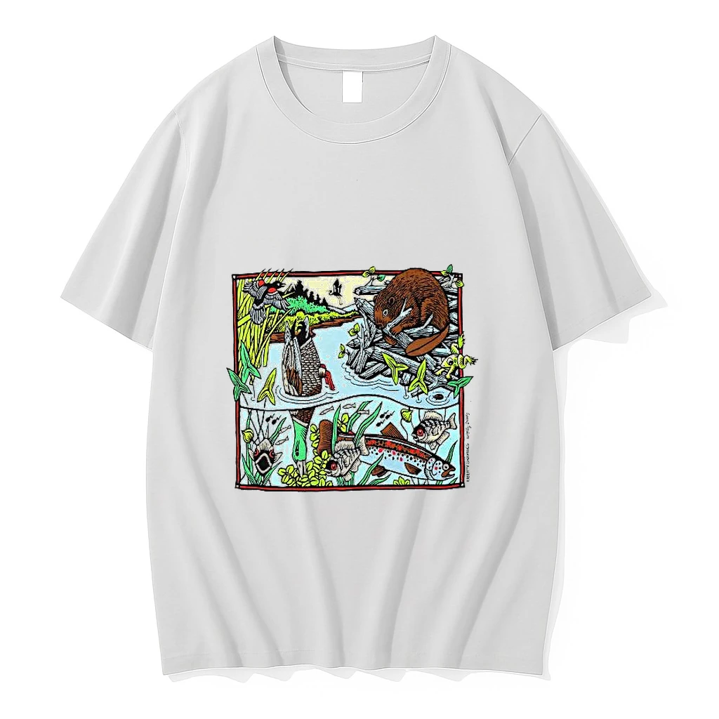 Stream Scene Ash Animal Woman Shirts