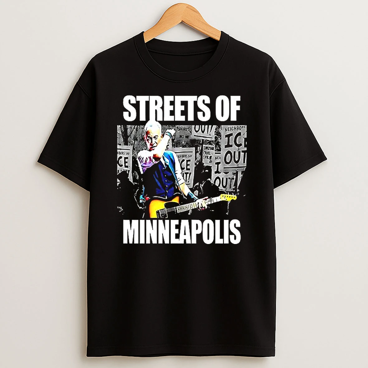 Streets Of Minneapolis Bruce Springsteen Activism Woman Shirts