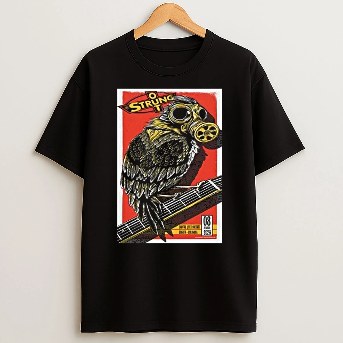 Strung Out February 8 2026 At Capital Music By Relevant Show Shirts