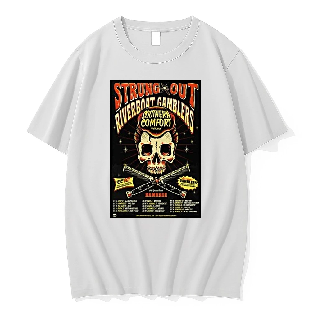 Strung Out Riverboat Gamblers Southern Comfort Tour 2026 Shirts