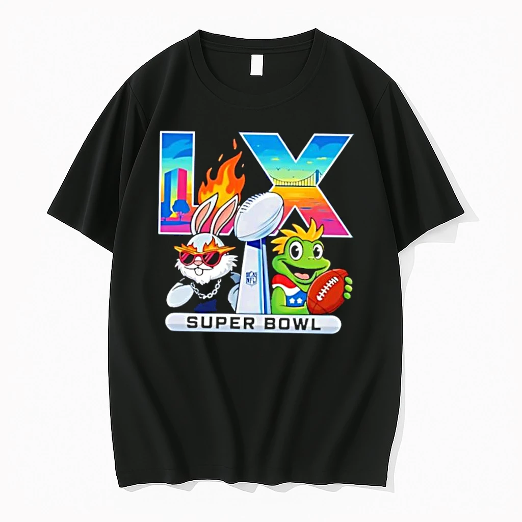 Super Bowl Lx 2026 Rabbit Frog Vince Lombardi Trophy Shirts