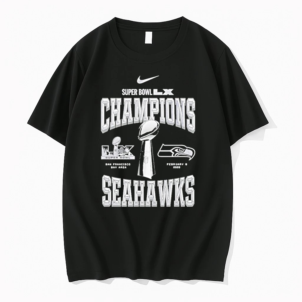 Super Bowl Lx Champions Seahawks Shirts