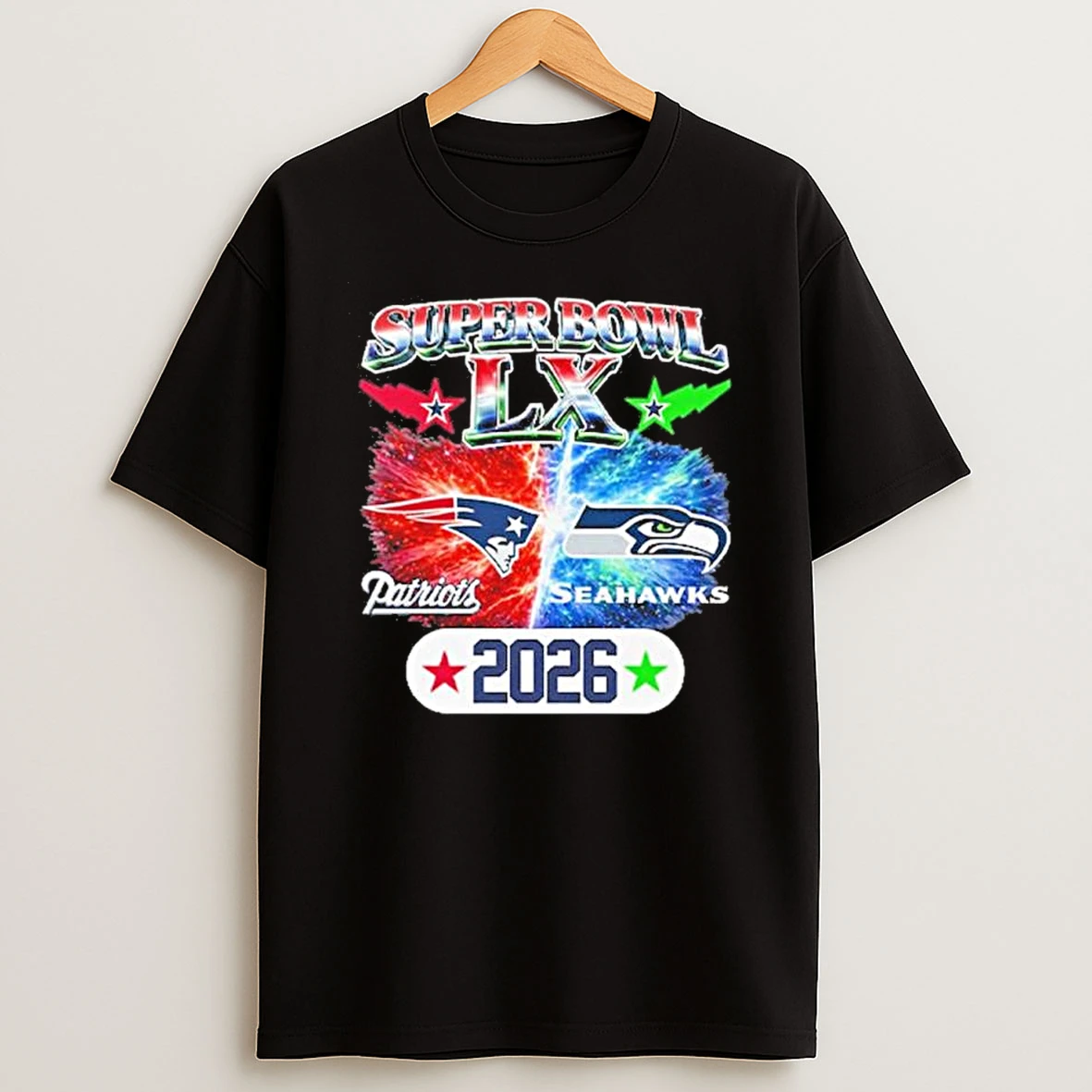 Super Bowl Lx Patriots Seahawks 2026 Shirts