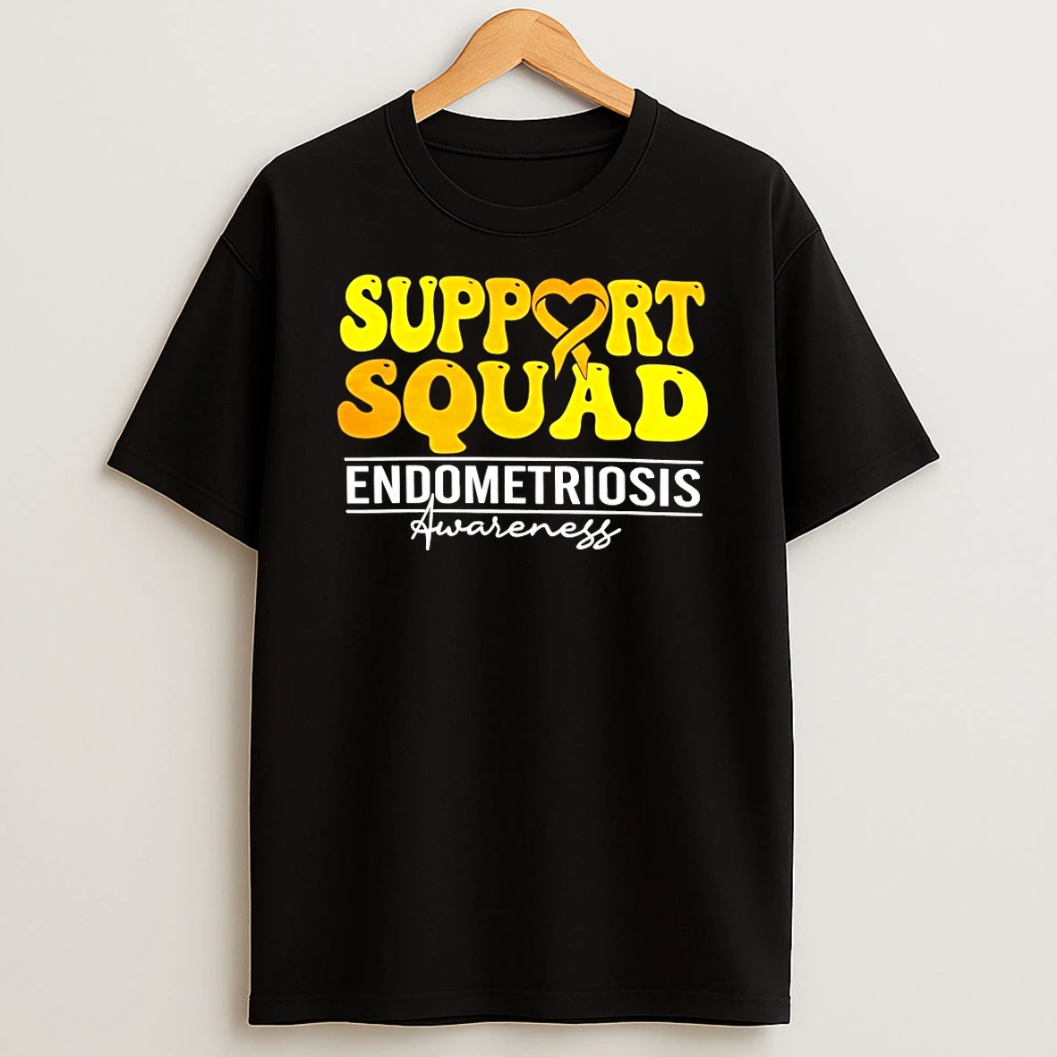 Support Squad Endometriosis Awareness Shirts