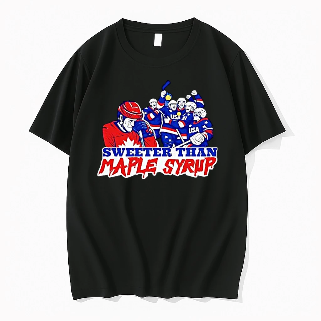 Sweeter Than Maple Syrup Usa Hockey Vs Canada Shirts