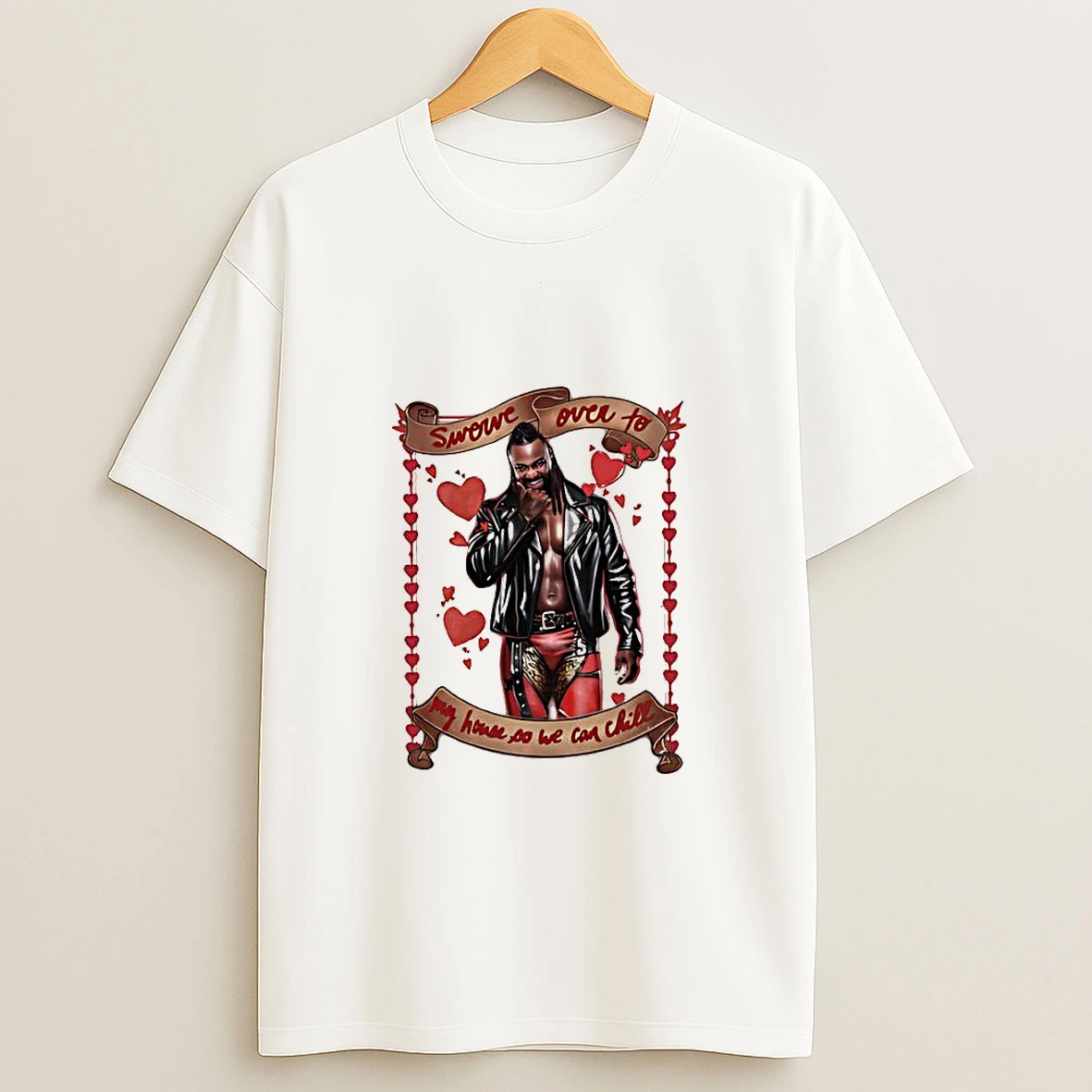 Swerve Strickland Over To My House So We Can Chill Aew 2026 Valentines Day Card Woman Shirts