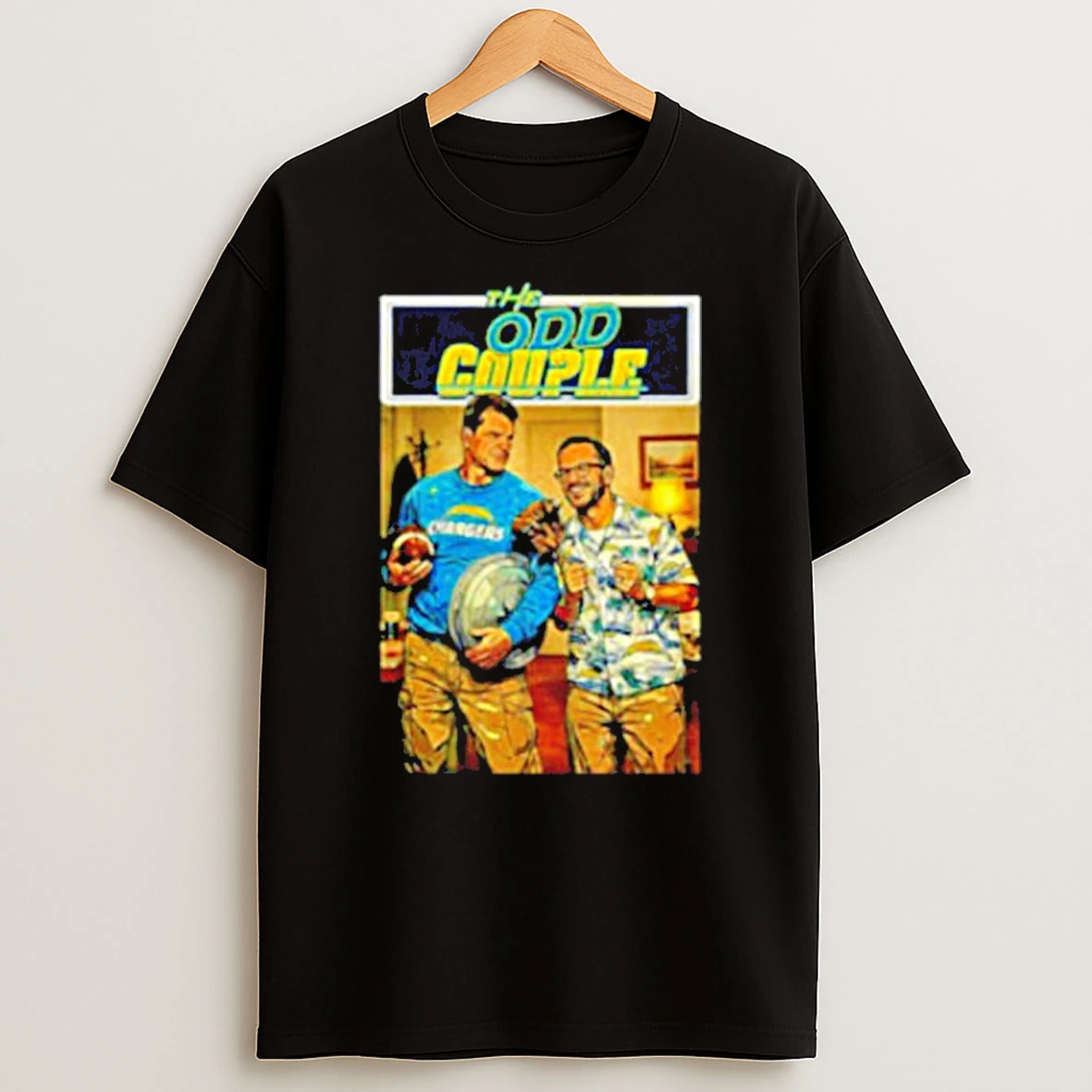 T O C The Odd Couple Tv Show Cartoon Shirts