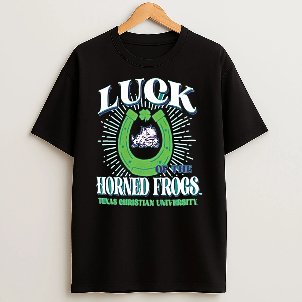 Tcu Horned Frogs Luck Of The Frogs Shirts