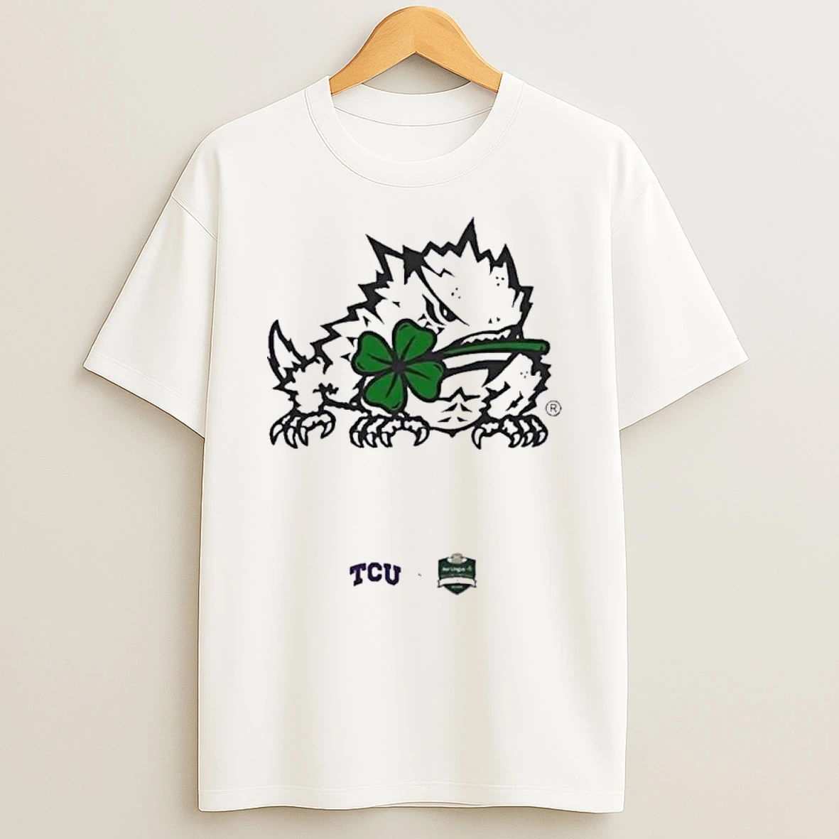Tcu Superfrog Mascot Ireland Patrick Day Shirts