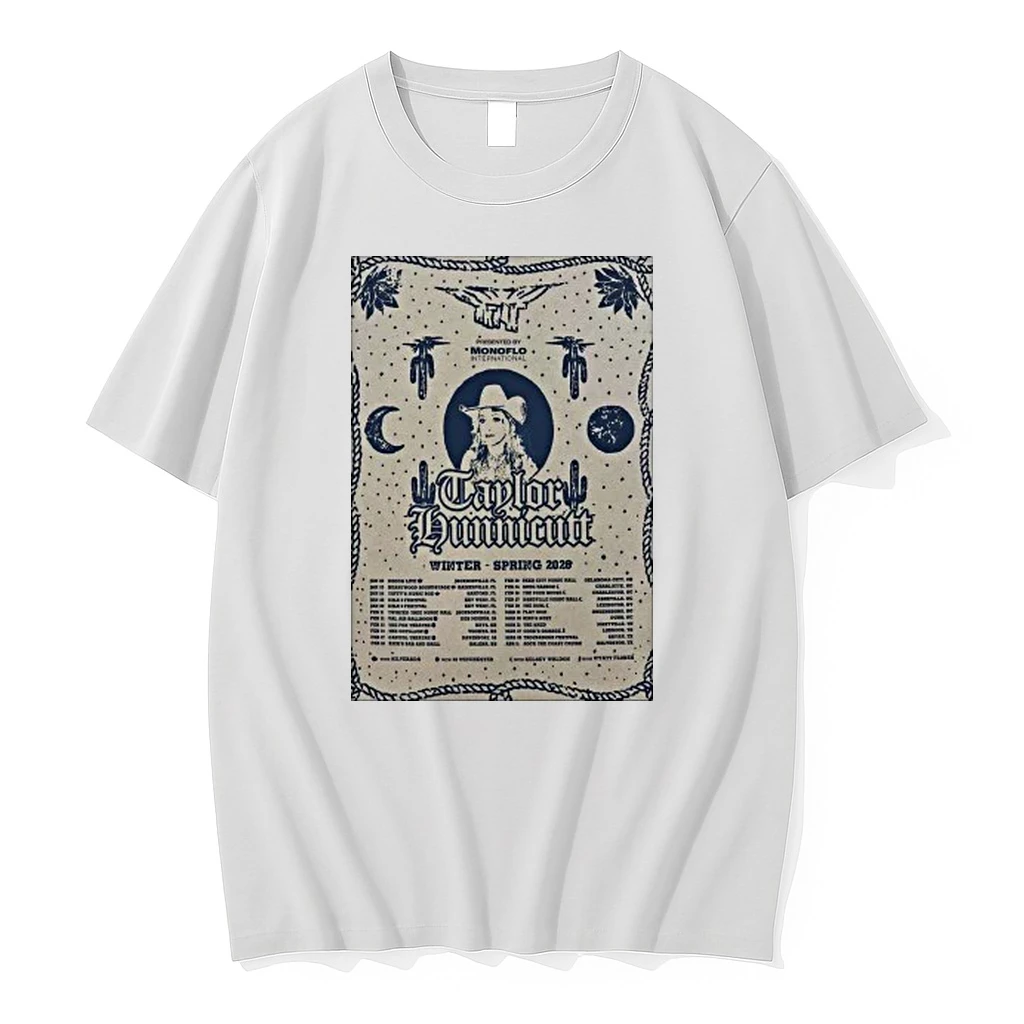 Taylor Hunnicutt Winter Spring Tour 2026 Shirts