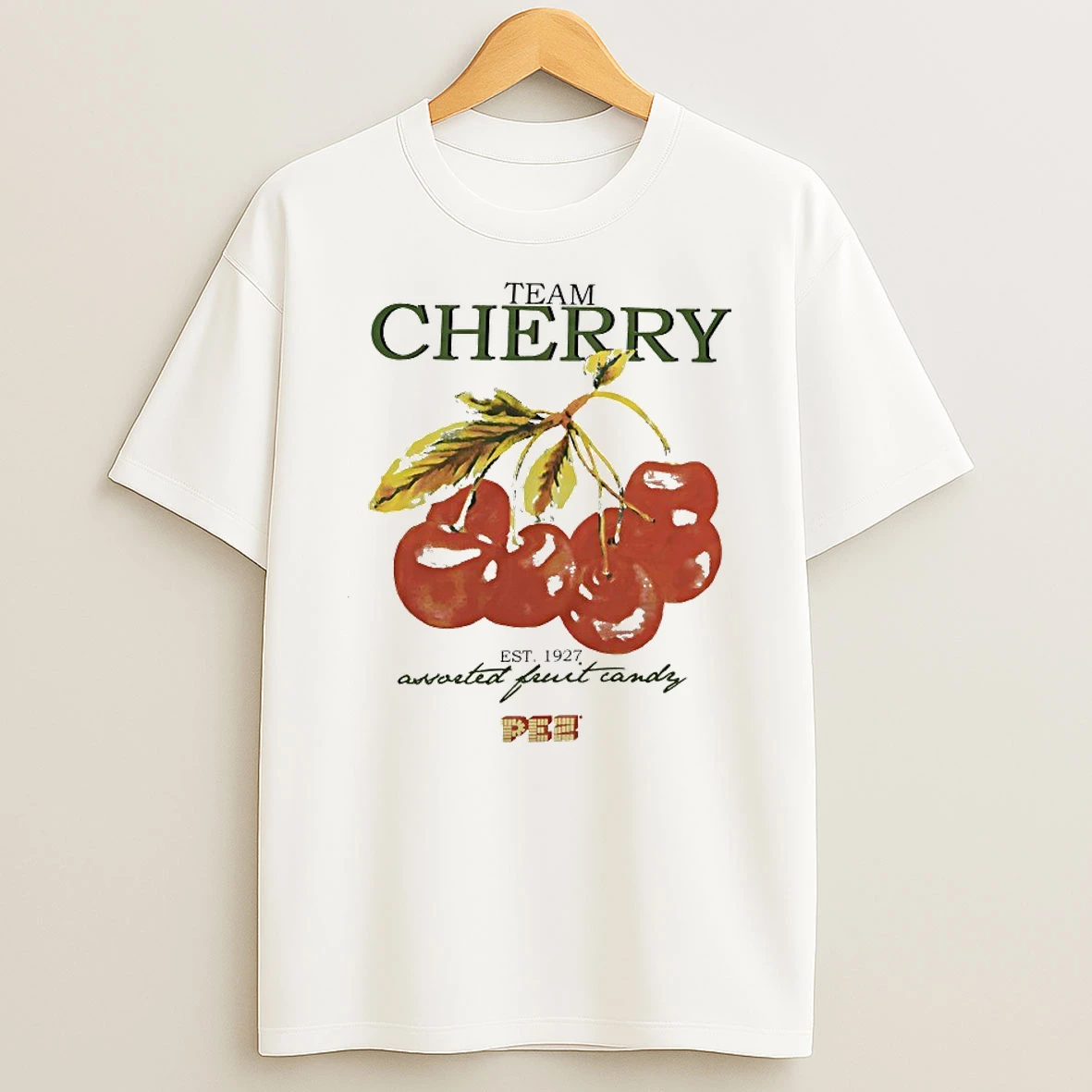 Team Cherry Assorted Fruit Candy 1927 Shirts