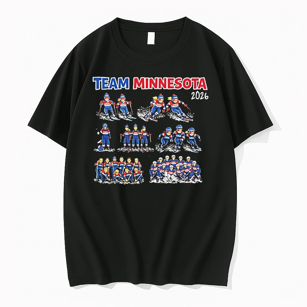 Team Minnesota 2026 Hockey Shirts