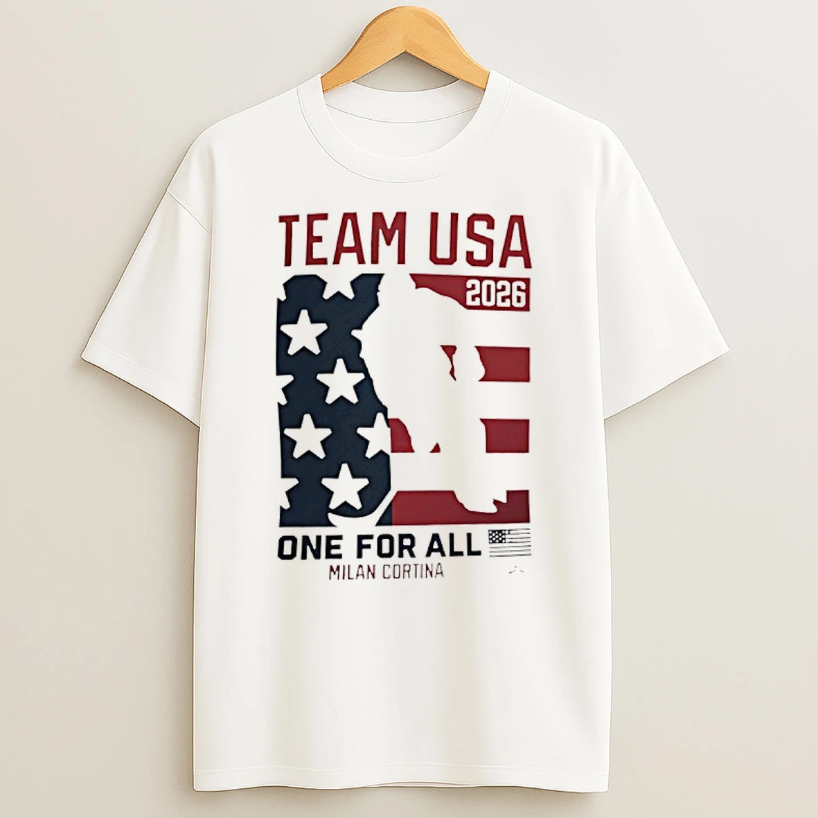 Team Usa 2026 One For All Milano Cortina Shirts