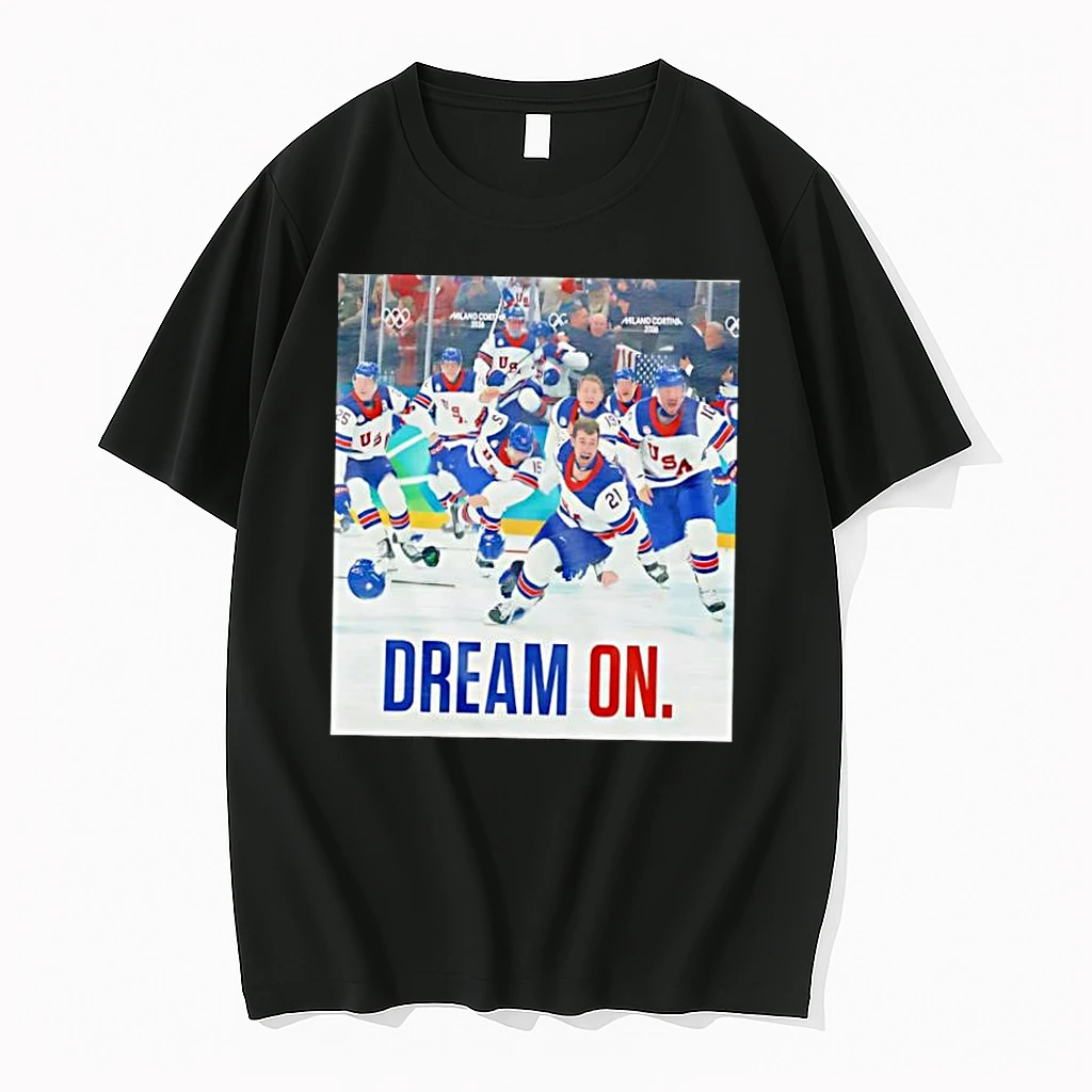 Team Usa Hockey Milano Cortina 2026 Dream On Shirts