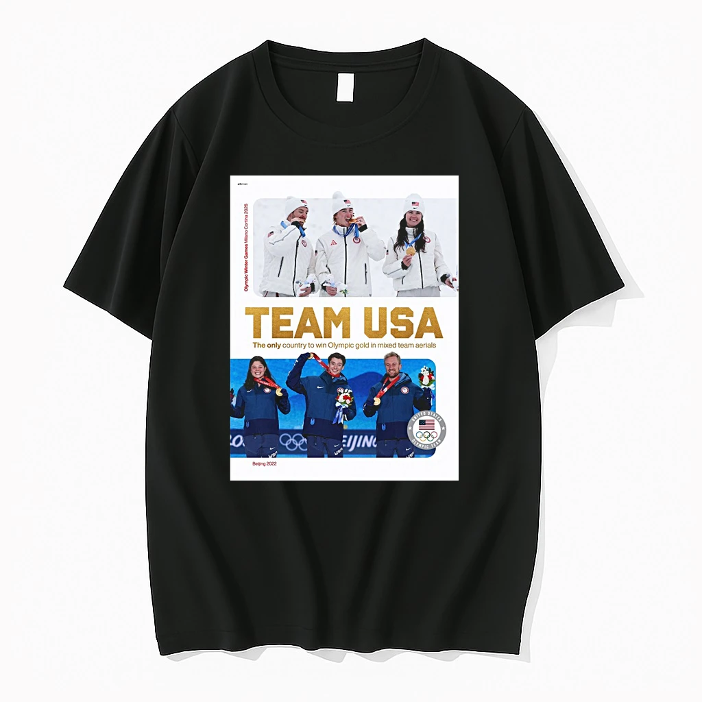 Team Usa The Only Country To Win Olympic Gold In Mixed Team Aerials Milano Cortina 2026 Shirts