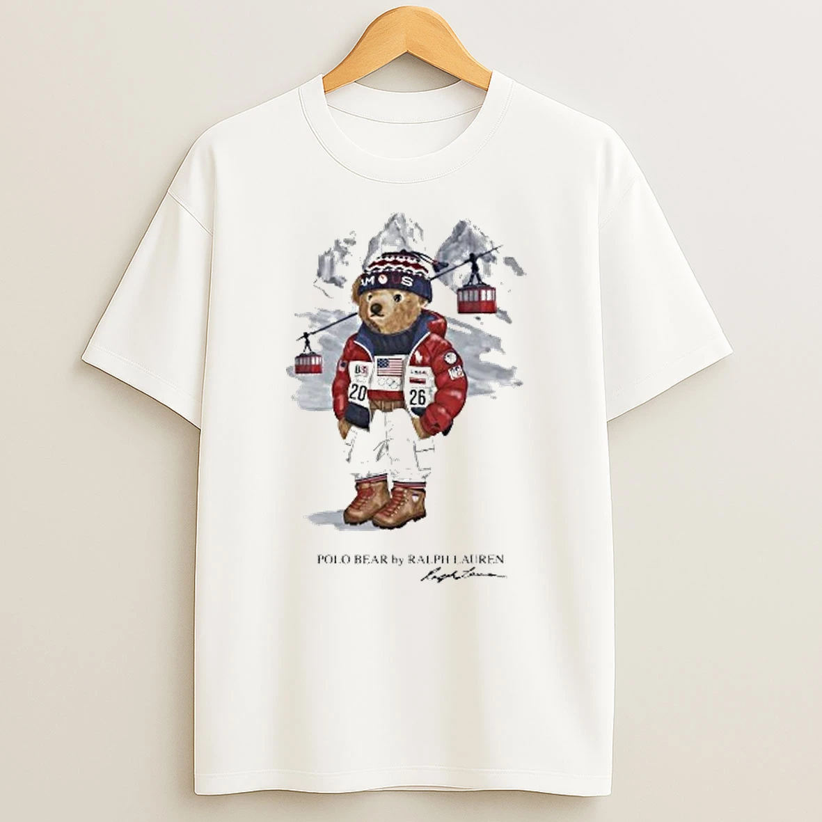 Team Usa Polo Bear By Ralph Lauren Tour 2026 Shirts