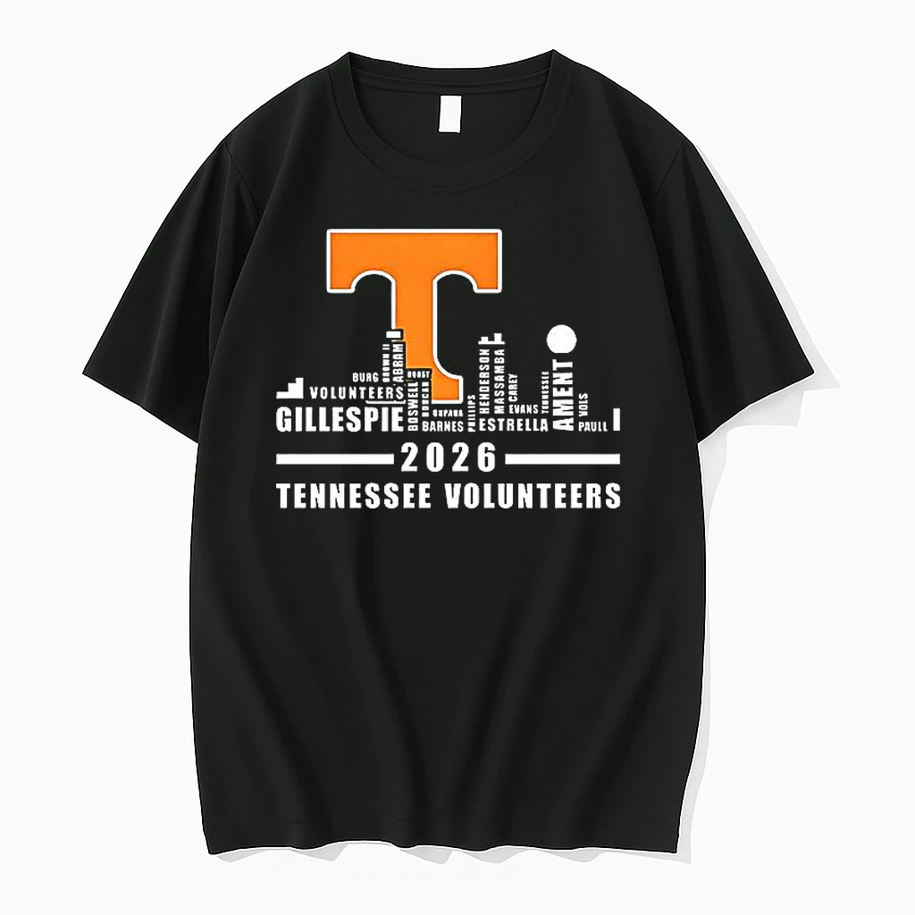 Tennessee Volunteers Name City Skyline Woman Shirts