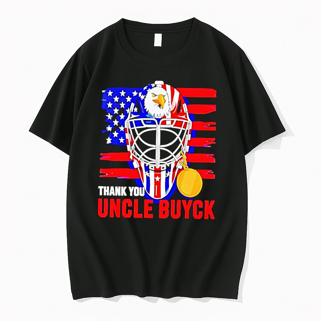 Thank You Uncle Buyck Usa Flag Hockey Mask Shirts