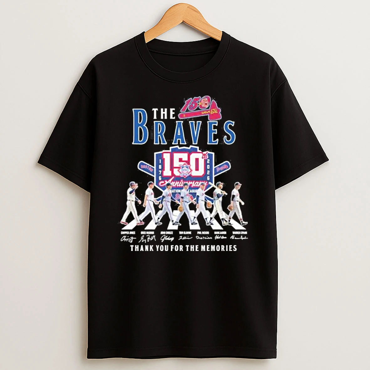 The Atlanta Braves Abbey Road 150th Anniversary 1876 2026 Shirts