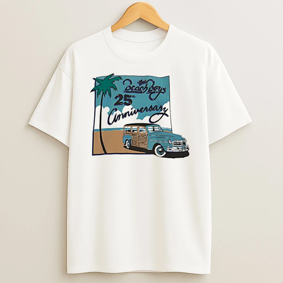 The Beach Boys 25th Anniversary Shirts