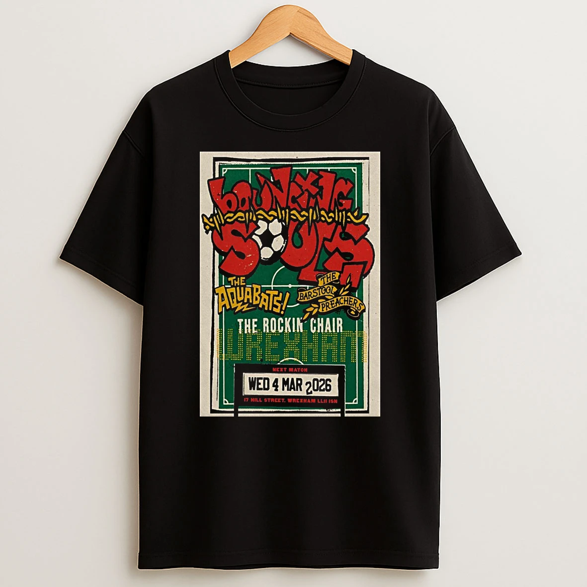 The Bouncing Souls Wrexham Uk March 4 2026 The Rockin Chair Shirts