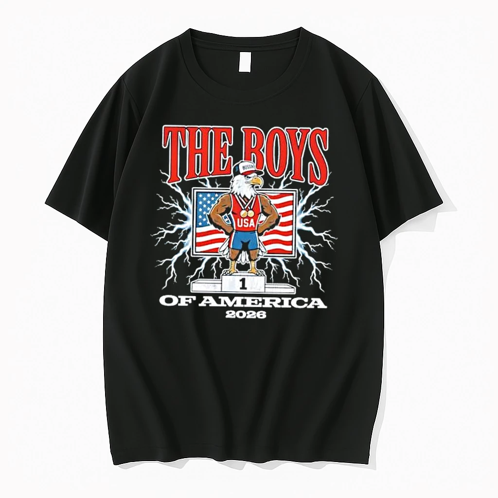 The Boys Of America 2026 Patriotic Eagle Bussin Hat Shirts