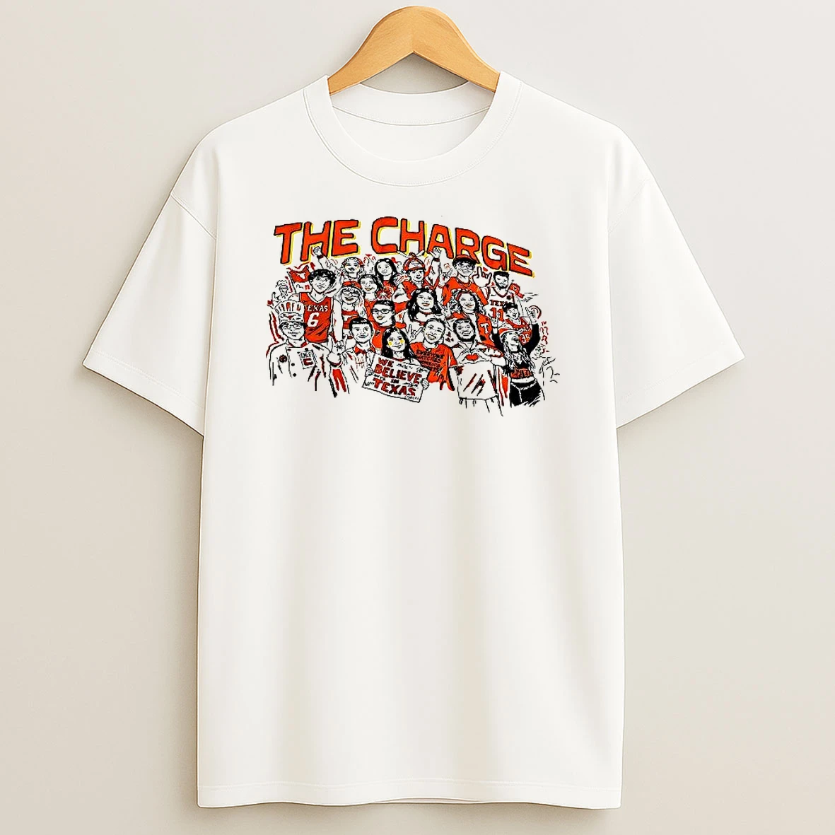 The Charge Texas Longhorns Womens Basketball Woman Shirts
