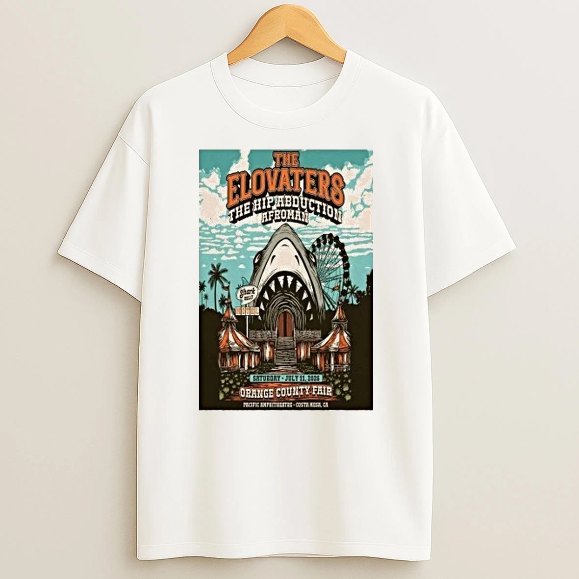 The Elovaters Orange County California July 11 2026 Shirts