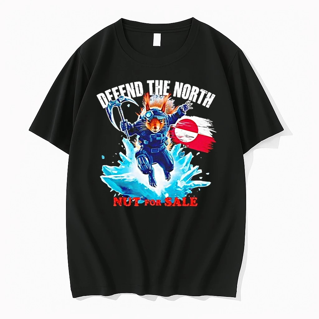 The Frozen Warrior Squirrel Defend The North Nut For Sale Support Greenland Shirts
