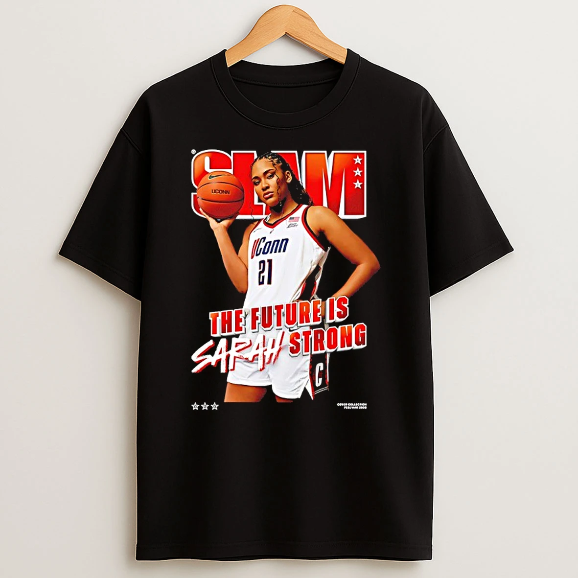 The Fututre Is Sarah Strong Uconn Huskies Slam Shirts