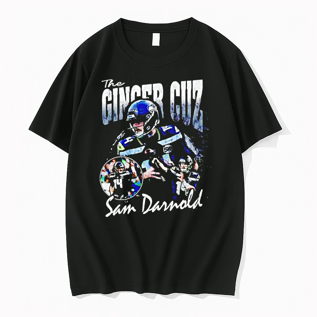 The Ginger Cuz Sam Darnold Seattle Football Vintage Shirts