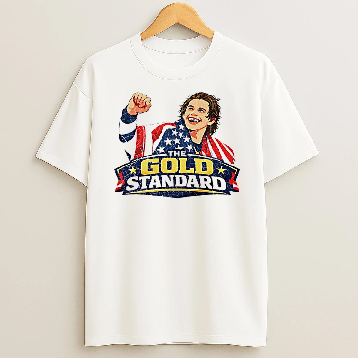 The Gold Standard Jack Hughes Usa Olympic Hockey Team Wins 2026 Gold Medal Shirts