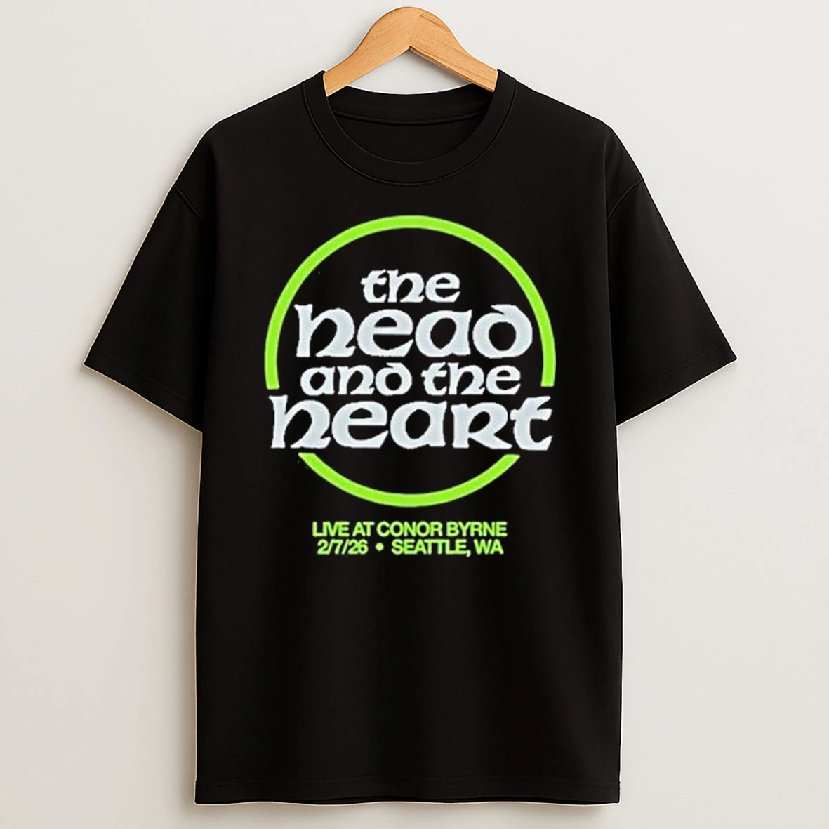 The Head And The Heart Live At Conor Byrne Seattle 2 7 26 Shirts