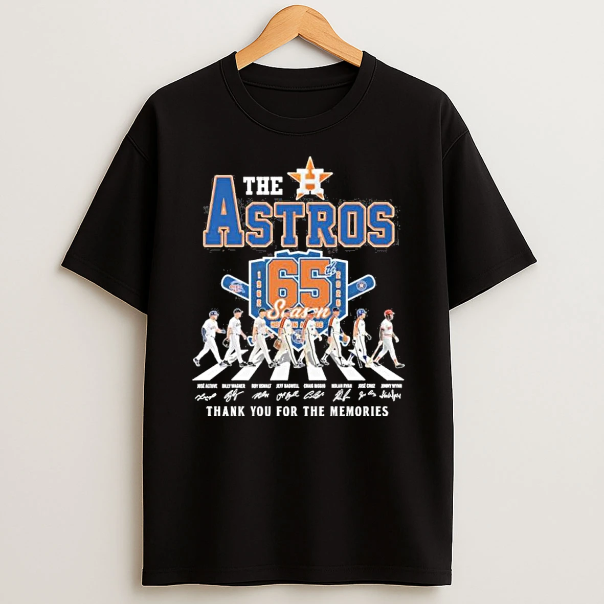The Houston Astros Abbey Road 65th Season 1962 2026 Shirts