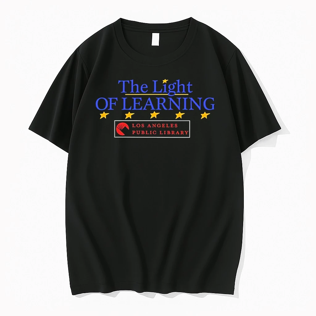 The Light Of Learning Los Angeles Public Library Shirts