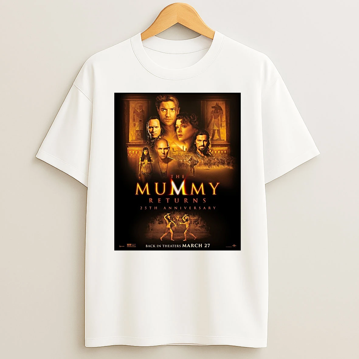 The Mummy Returns 25th Anniversary Back In Theaters March 27 Shirts
