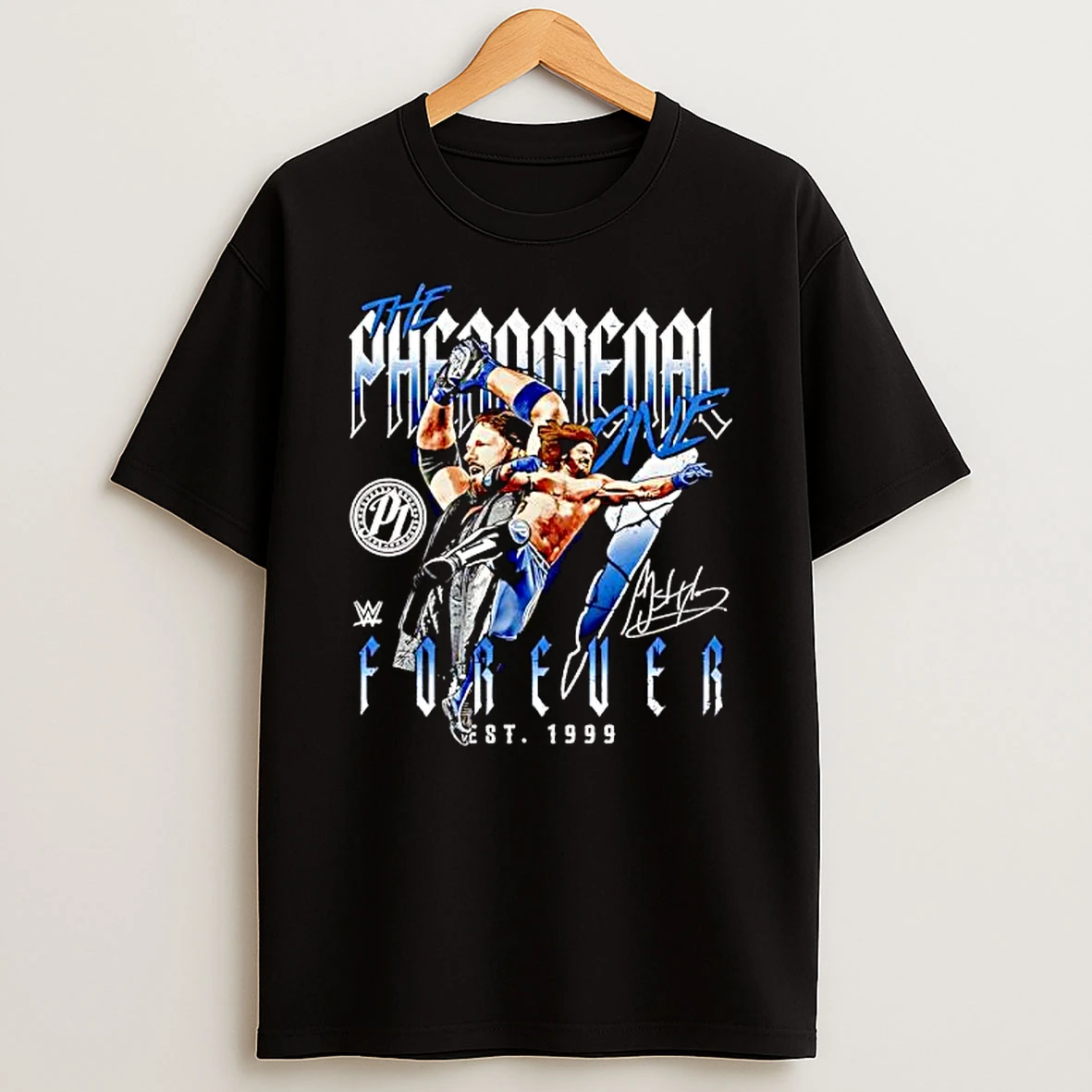 The Phenomenal One Forever P1 Aj Styles Est 1999 Shirts