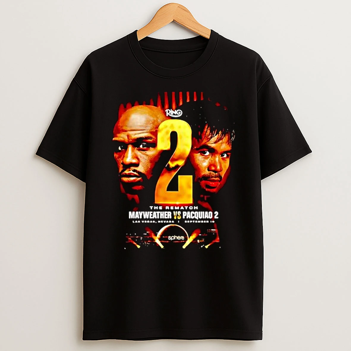 The Rematch Mayweather Vs Pacquiao 2 Las Vegas Sphere Shirts