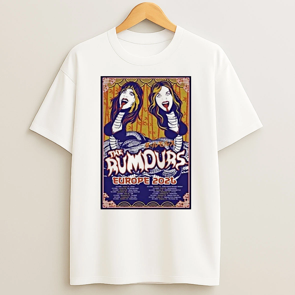 The Rumours Tour 2026 Europe Shirts