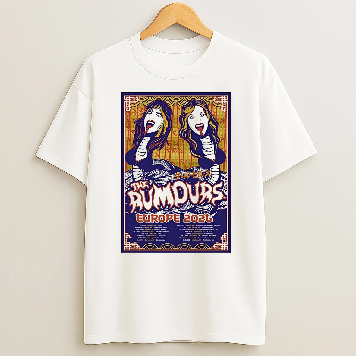 The Rumours Tour 2026 May 13 30 Europe Shirts