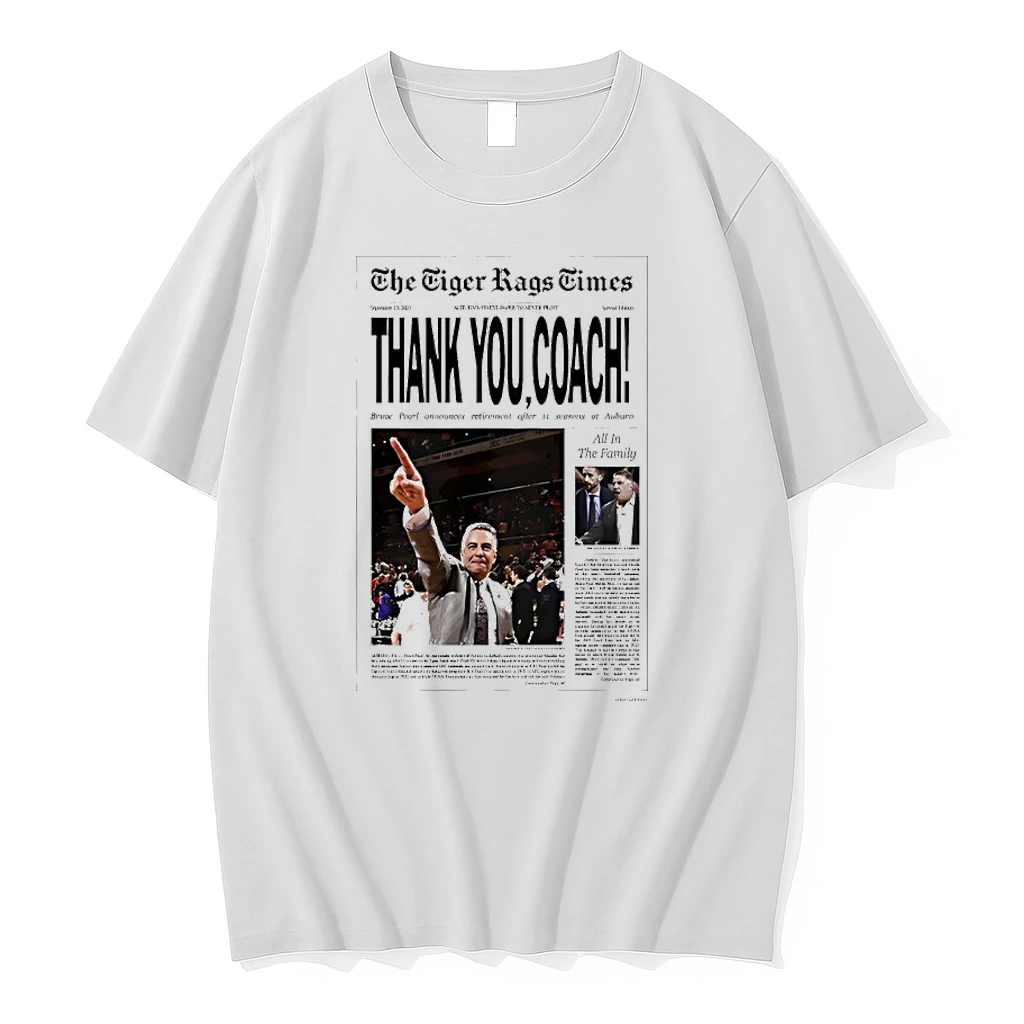 The Tigers Rags Times Thank You Coach Bruce Pearl Shirts