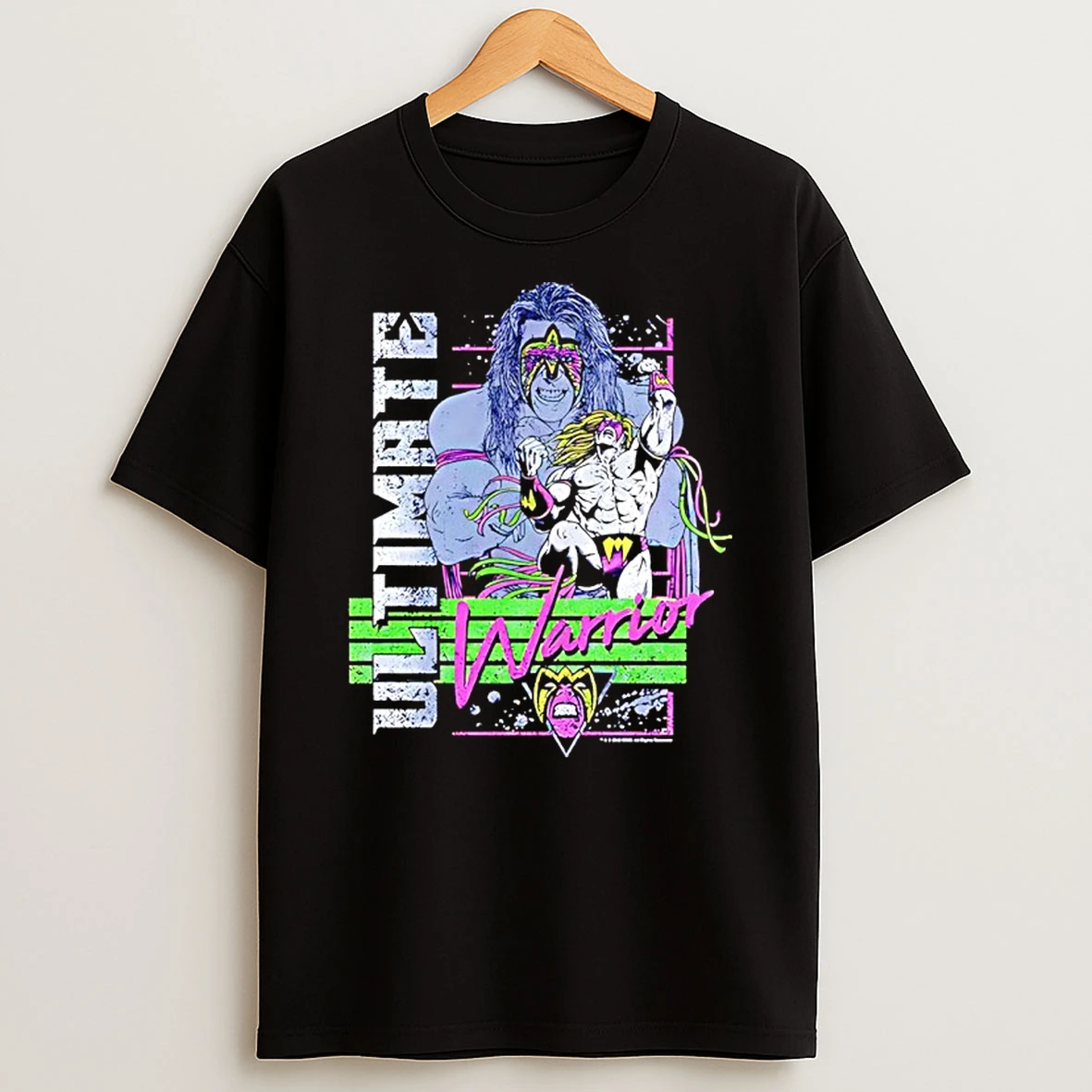 The Ultimate Warrior Space Retro Graphic Shirts