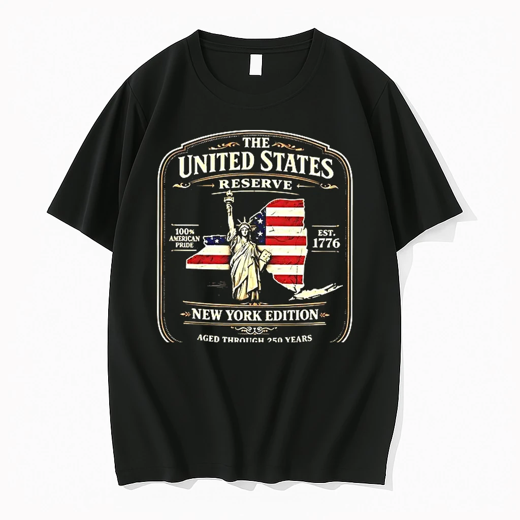 The United States New York Edition Statue Of Liberty And The American Flag 250 Years Woman Shirts