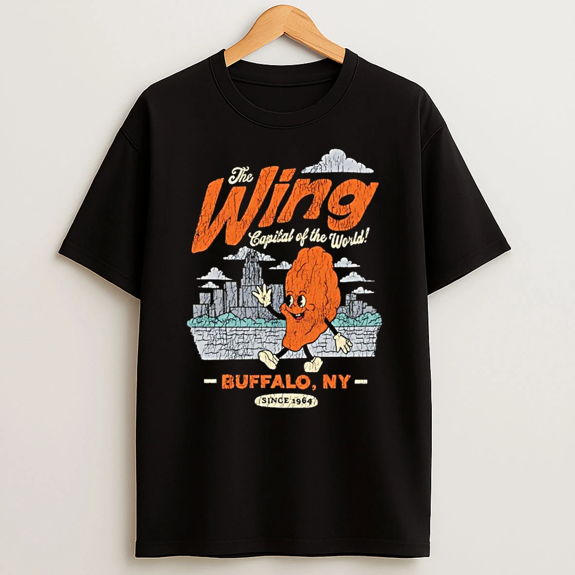 The Wing Capital Of The World Buffalo Ny Shirts