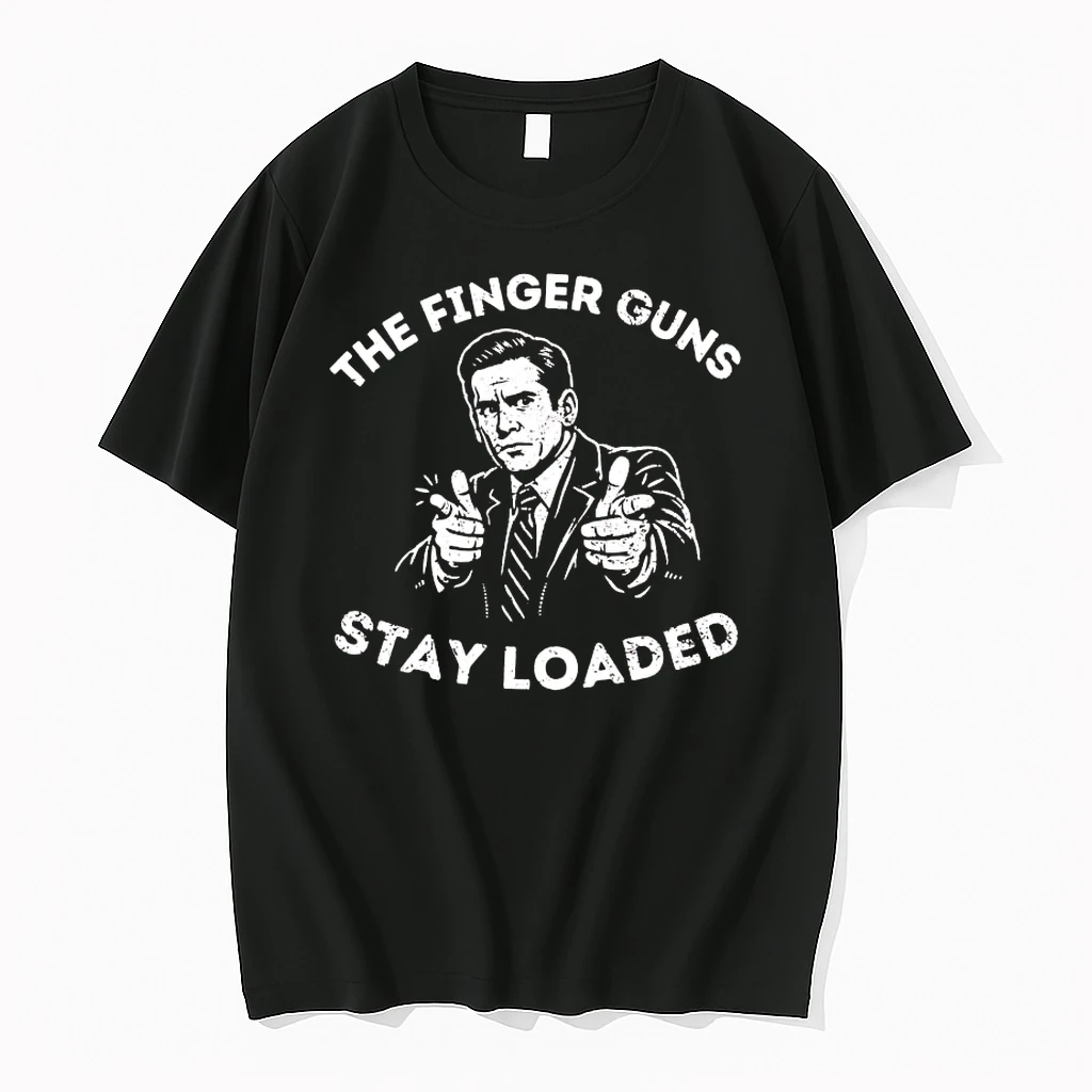 The Finger Guns Stay Loaded Tee Shirts