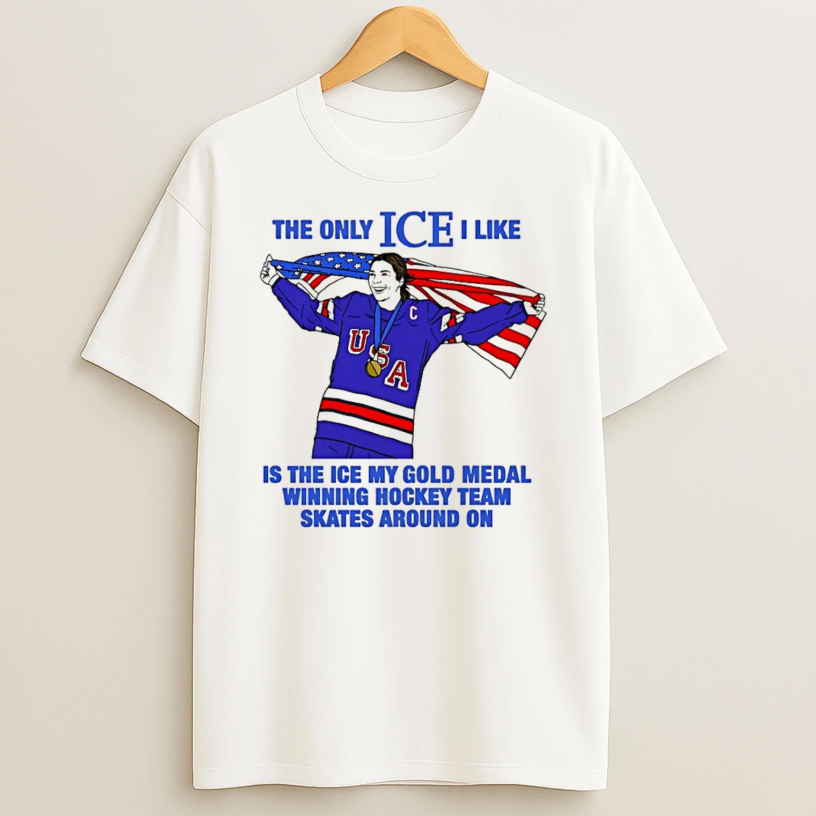 The Only Ice I Like Is The Ice My Gold Medal Winning Shirts