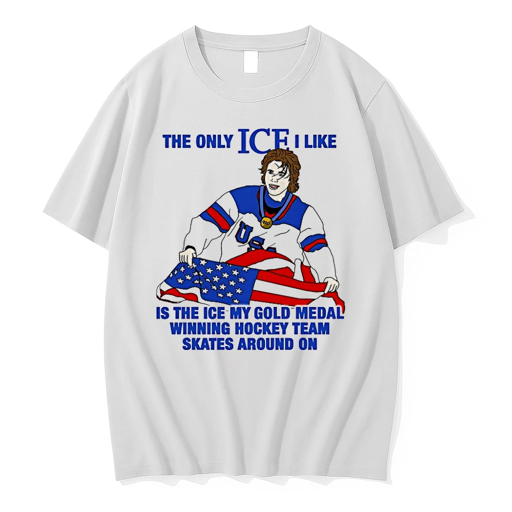 The Only Ice I Like Is The Ice My Gold Medal Winning Hockey Team Shirts